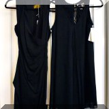 H12. Nicole Miller dresses. (One new with tags.) 